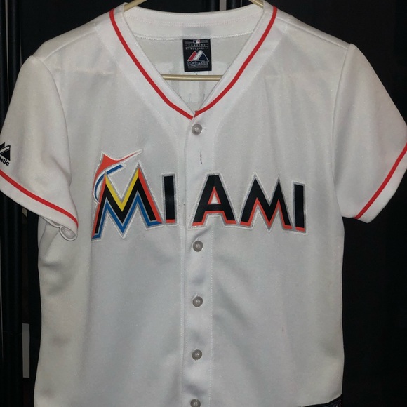 florida marlins jersey white